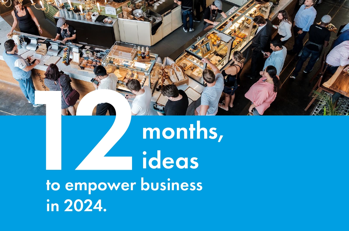 12 months, 12 ideas to 2024