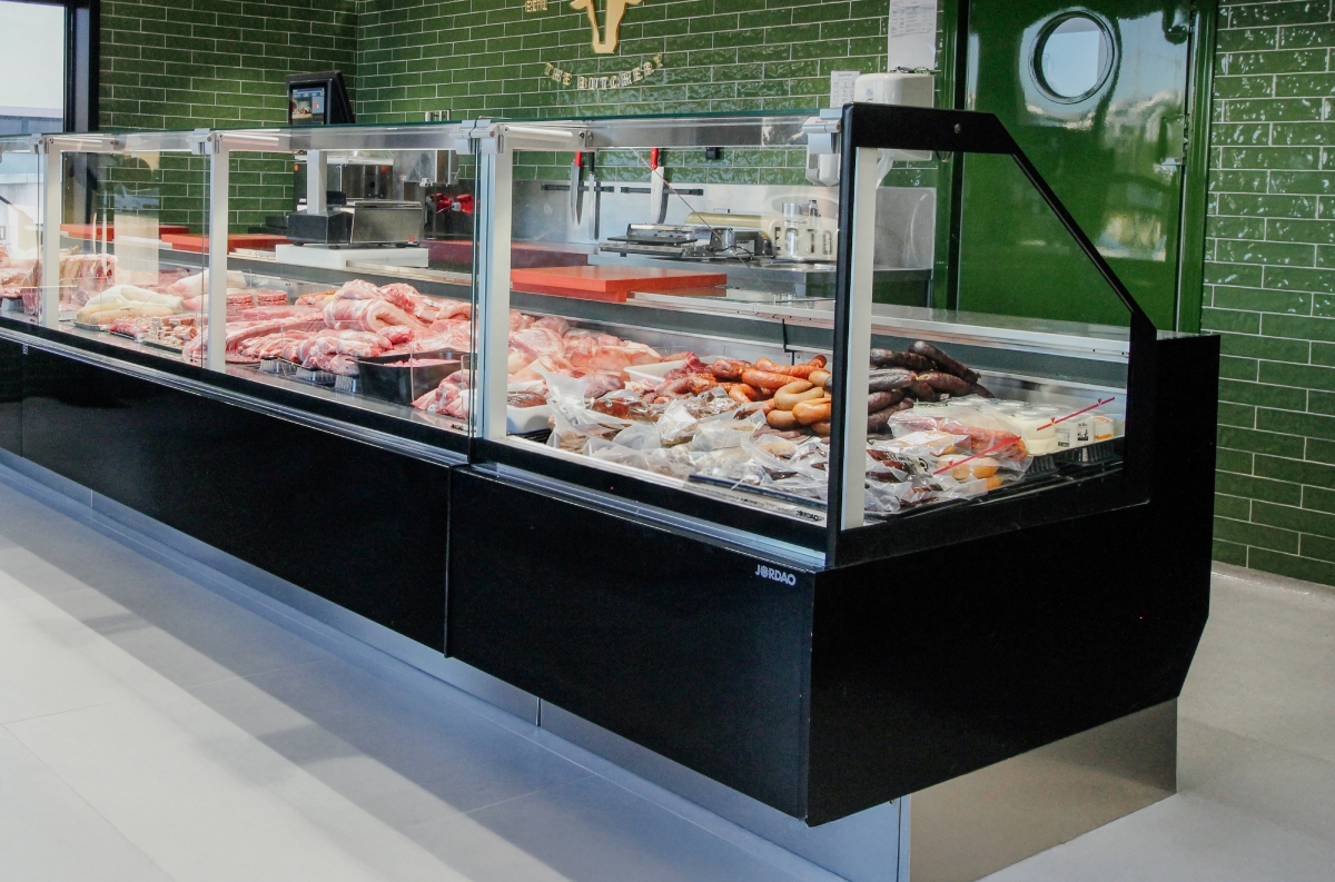 Vitrinas PRESTIGE 2 da JORDAO's PRESTIGE 2 serve-over counters.