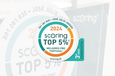 JORDAO é Scoring® TOP5% PME