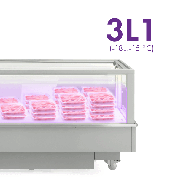 Ilha Dupla Temperatura FUTURO 2 3L1 / 3M1 Ilha Dupla Temperatura FUTURO 2 3L1 / 3M1