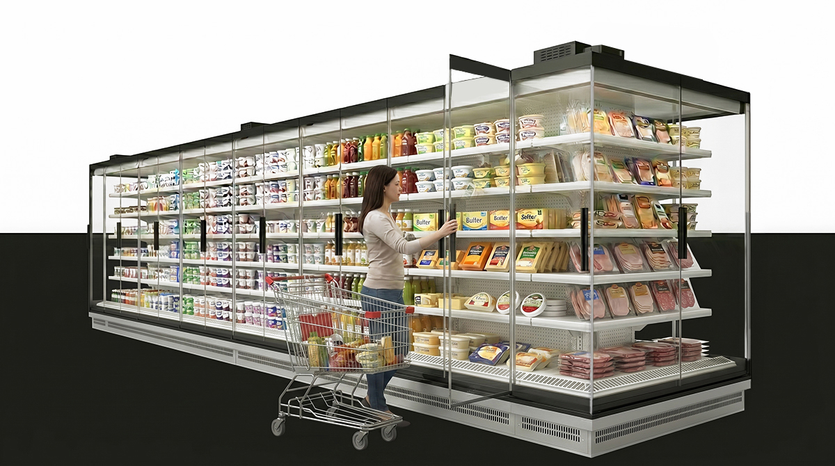 Mural refrigerado cabecera panor&aacute;mica FUTURO 2 visibilidad 180 grados